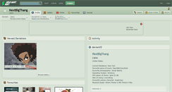 Desktop Screenshot of nextbigthang.deviantart.com