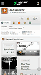 Mobile Screenshot of lled-sater27.deviantart.com