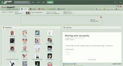 Desktop Screenshot of mizaki97.deviantart.com