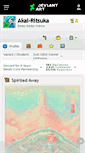 Mobile Screenshot of akai-ritsuka.deviantart.com