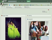 Tablet Screenshot of nico-m.deviantart.com