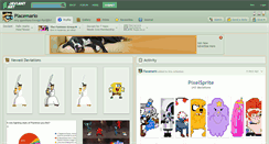 Desktop Screenshot of placemario.deviantart.com