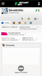 Mobile Screenshot of devoid-kiss.deviantart.com