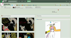 Desktop Screenshot of gohst-chan.deviantart.com