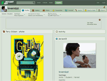 Tablet Screenshot of invernizzi.deviantart.com