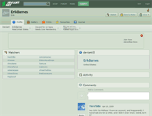 Tablet Screenshot of erikbarnes.deviantart.com