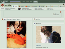 Tablet Screenshot of ichirukiia.deviantart.com