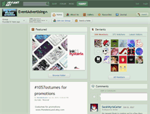 Tablet Screenshot of eventadvertising.deviantart.com