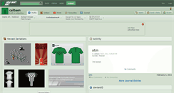 Desktop Screenshot of calibaen.deviantart.com