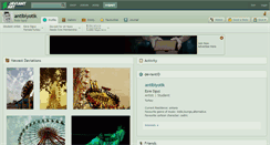 Desktop Screenshot of antibiyotik.deviantart.com