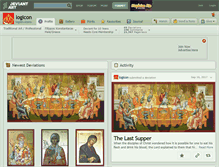 Tablet Screenshot of logicon.deviantart.com
