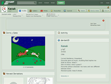 Tablet Screenshot of kassak.deviantart.com
