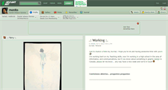 Desktop Screenshot of monito.deviantart.com