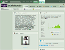 Tablet Screenshot of mortalinstruments.deviantart.com