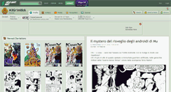 Desktop Screenshot of m3gr1ml0ck.deviantart.com