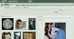 Desktop Screenshot of marotiel.deviantart.com