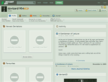 Tablet Screenshot of dzwizard1954.deviantart.com