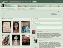 Tablet Screenshot of bkerwin.deviantart.com