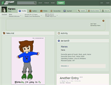 Tablet Screenshot of narass.deviantart.com