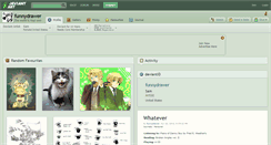 Desktop Screenshot of funnydrawer.deviantart.com