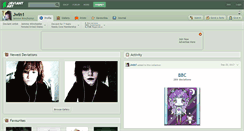 Desktop Screenshot of jwin1.deviantart.com