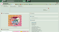 Desktop Screenshot of burnsyroxx.deviantart.com