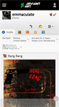 Mobile Screenshot of emmaculate.deviantart.com