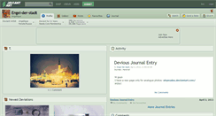 Desktop Screenshot of engel-der-stadt.deviantart.com