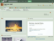 Tablet Screenshot of engel-der-stadt.deviantart.com