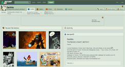 Desktop Screenshot of darkno.deviantart.com