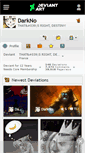 Mobile Screenshot of darkno.deviantart.com
