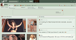 Desktop Screenshot of edroe.deviantart.com