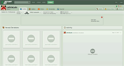 Desktop Screenshot of leticialatx.deviantart.com
