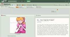 Desktop Screenshot of daisydrawer.deviantart.com