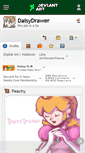 Mobile Screenshot of daisydrawer.deviantart.com