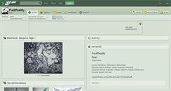 Desktop Screenshot of fuckreality.deviantart.com