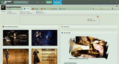 Desktop Screenshot of anabellawesker.deviantart.com