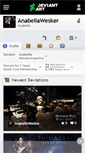 Mobile Screenshot of anabellawesker.deviantart.com