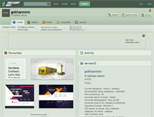 Tablet Screenshot of gokhanmms.deviantart.com