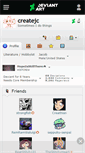 Mobile Screenshot of createjc.deviantart.com