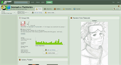 Desktop Screenshot of denmark-x-theworld.deviantart.com