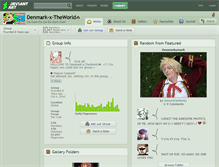 Tablet Screenshot of denmark-x-theworld.deviantart.com
