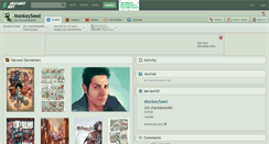 Desktop Screenshot of monkeyseed.deviantart.com