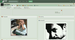Desktop Screenshot of dactionc.deviantart.com