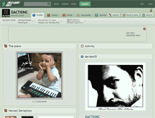 Tablet Screenshot of dactionc.deviantart.com