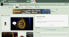 Desktop Screenshot of adscomics.deviantart.com
