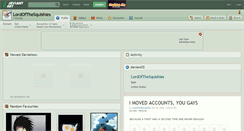 Desktop Screenshot of lordofthesquishies.deviantart.com