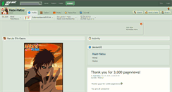 Desktop Screenshot of kaze-hatsu.deviantart.com