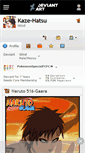 Mobile Screenshot of kaze-hatsu.deviantart.com