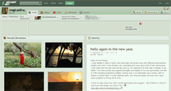 Desktop Screenshot of magicaldiva.deviantart.com